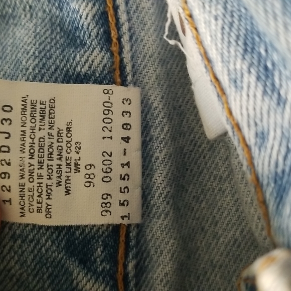 Levi Jean shorts - Cow girl with a booty - 100% cotton - Picture 6 of 9